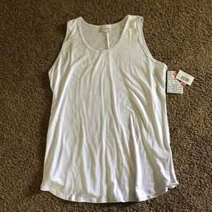 NWT Lularoe Tank Top White Size XL